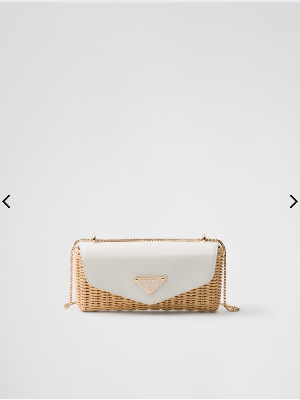 Prada Mini Wicker Bag